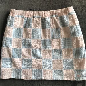 Vineyard Vines Girls Seersucker Skirt
